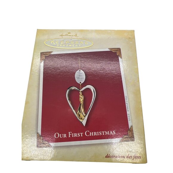 Hallmark Keepsake Ornament 2005 "Our First Christmas" New in Box - Picture 4 of 5